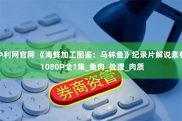 中利网官网 《海鲜加工图鉴：马林鱼》纪录片解说素材 1080P全1集_鱼肉_处理_肉质